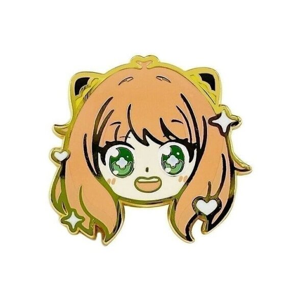 Spy X Family Anime Anya Forger Kawaii Enamel Pin - Picture 2 of 4
